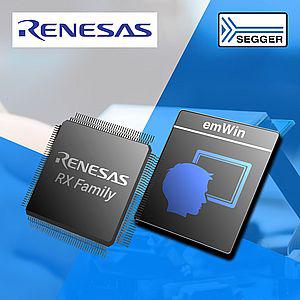 Renesas licenserer SEGGER's emWin til alle RX MCU'er