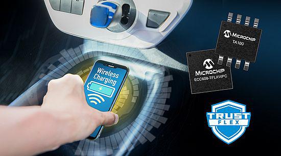 Microchip baner vejen for Qi 1.3 trådløs ladning med fuld sikkerhed