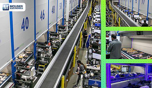 Mouser: Stor investering i distributionscenter forøger effektiviteten