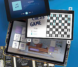 Genvej til multimedia-applikationer med 100 nye display udviklingsboards
