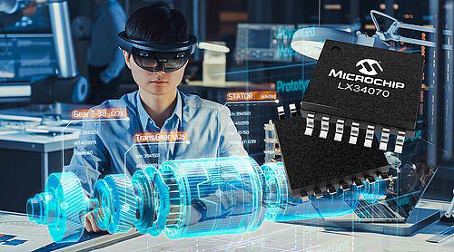 Microchip styrker positionen inden for induktive positionssensorer