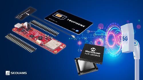 8-bit MCU udviklingsboard kan nu let forbindes til 5G LTE-M IoT netværk