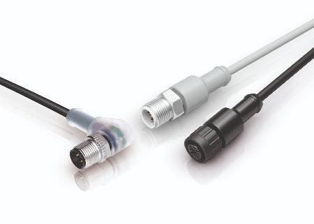 M12 konnektorer med 'ready-to-connect' kabler