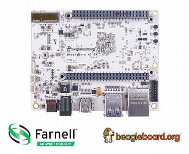 Det nye BeagleBone AI-64 board er nu klar til levering