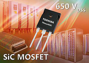 Toshiba lancerer 3. generations 650V SiC MOSFETs