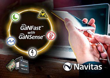Første GaNSens half-bridge power IC'er