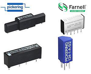 Farnell kan nu levere et stort program af read-relæer fra Pickering Electronics