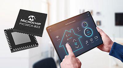 Nye Arm-baserede PIC microcontrollere med indbygget Bluetooth LE