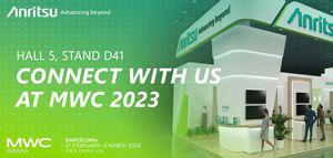 Anritsu viser 5G spydspids-teknologier på MWC 2023