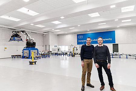 Nøglefærdig automatiseringsløsning til de-palleteringsprocessen