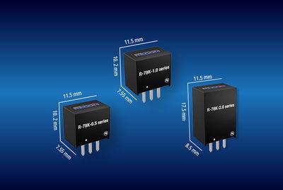 RECOM opgraderer populære switching regulatorer