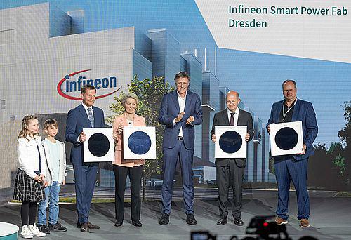 Infineon påbegynder opbygning af ny banebrydende 'smart power' fab i Dresden