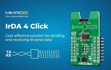 MIKROE udvider familien af Click-boards med IrDA 4