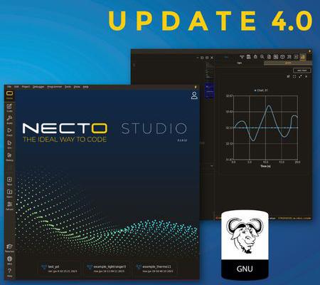 Ny version af MIKROE's NECTO Studio 4.0 IDE understøtter nu også GNU til ARM