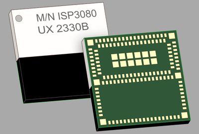 Miniature UWB-BLE combo-modul med integrerede antenner