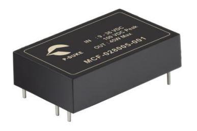 DC/DC-konvertere med EMI filter og transientbeskyttelse