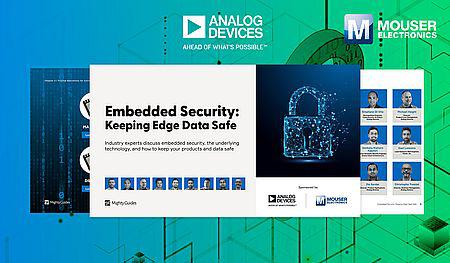 eBook fra Mouser og Analog Devices om embedded sikkerhed