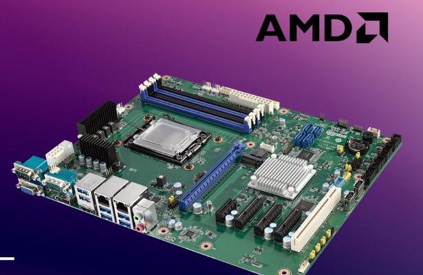Højtydende ATX motherboard med  AMD AM5 RYZEN embedded