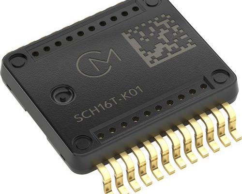 6DoF inertial sensor til præcisions maskinkontrol og positionering
