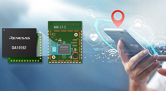 Dual-core Bluetooth Low Energy SoC med integreret Flash-hukommelse