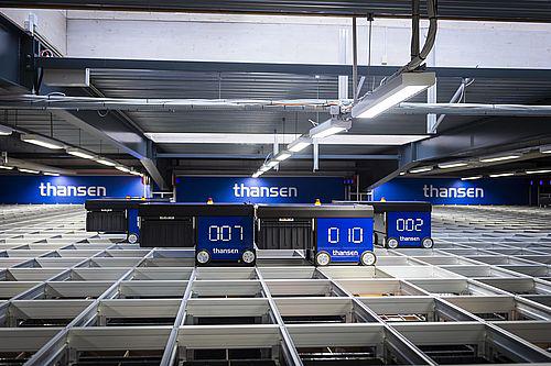 Robotter rykker ind i thansen-butikkerne