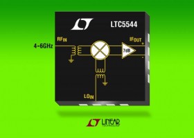 Downconverting mixer dækker 4-6 GHz området