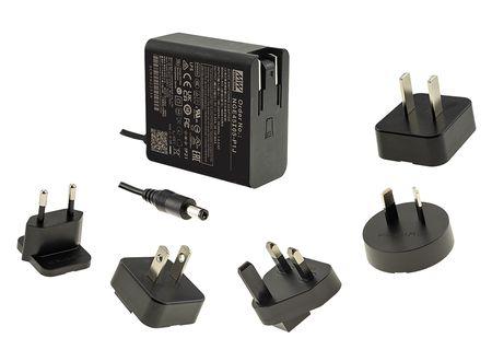 12W til 90W vægmonterbare AC/DC-adaptere
