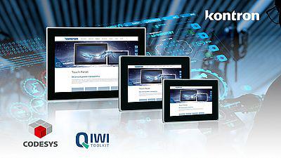Kontrolpanel fra Kontron med i.MX8M Plus processor