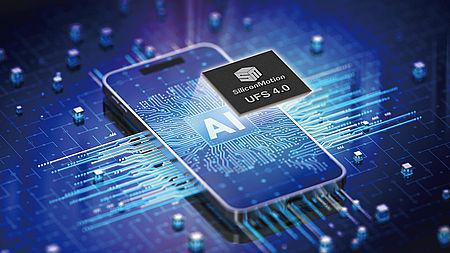 UFS 4.0 controller til smartphones, edge computing og automotive