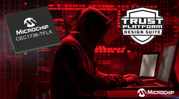 Microchip udvider TrustFLEX familien med CEC1736