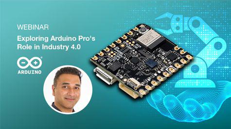 Webinar om Arduino's Pro's rolle i Industry 4.0