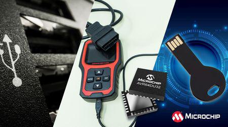 USB microcontrollere med forbedret kodebeskyttelse og op til 15W effektlevering