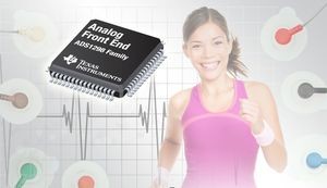 Komplette analoge front-ends til ECC/EEG applikationer