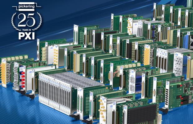 Pickering Interfaces markerer 25 år med PXI