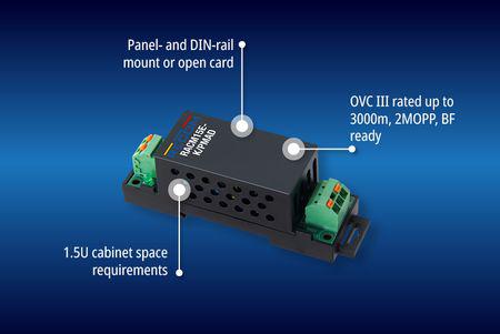 15W AC/DC-konvertere i open frame og DIN-skinne format