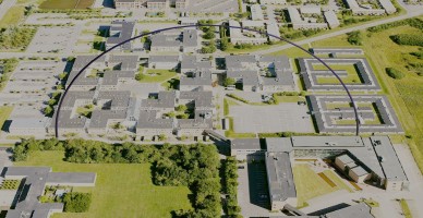 100 m høj bue kan gøre AAU-laboratorium til Aalborg-vartegn