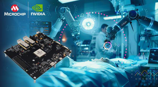 Microchip accelerer real-time Edge AI med NVIDIA Holoscan