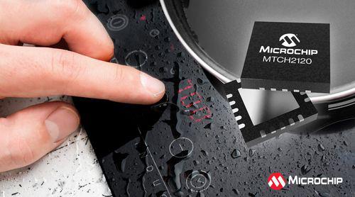 Microchip udvider programmet af kapacitive touch-controllere