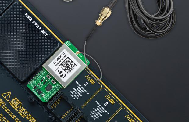 Mosaic Click board med integreret GNSS-receiver