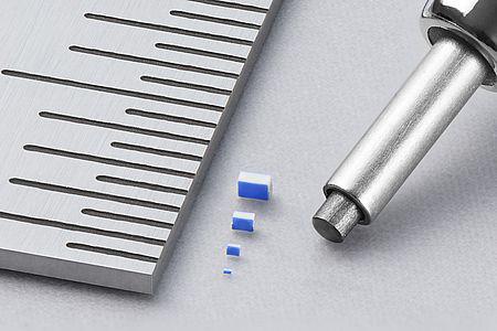 Chipinduktor med dimensioner på kun 0,16 mm x 0,08 mm