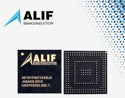 Mouser kan nu levere Alif Semiconductors MCU'er og processorer