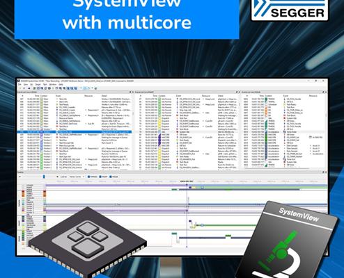 SEGGER's SystemView med multicore-support til realtime analyse
