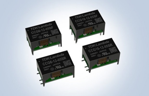 DC-DC konvertere med mulighed for dobbeltsidet board-coating