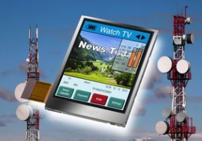 Kompakt TFT display kan aflæses i solen