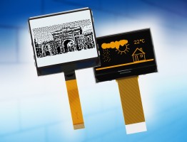 Nye Chip-On-Glass standard LCD moduler
