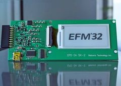 Energy Micro microcontroller i e-paper applikation