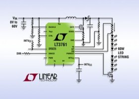 LED controller med fleksibel intern PWM generator