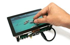Multitouch displayløsning til ARM-moduler