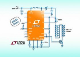 LED driver med intern PWM generator