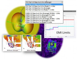 Elektromagnetisk simuleringssoftware til EMI test